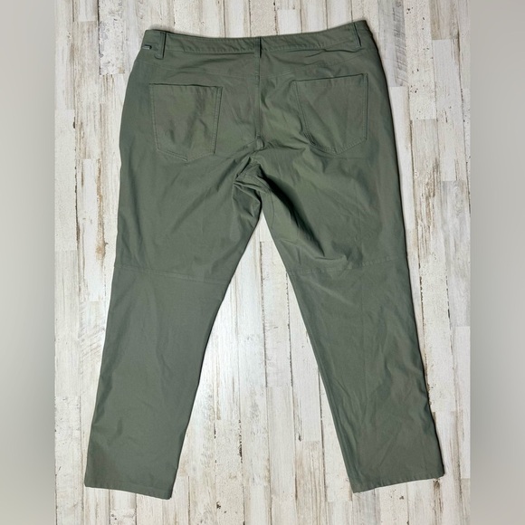 Lululemon Pants Womens 38 Green City Sleek 5 Pocket 38x30 - Picture 8 of 10